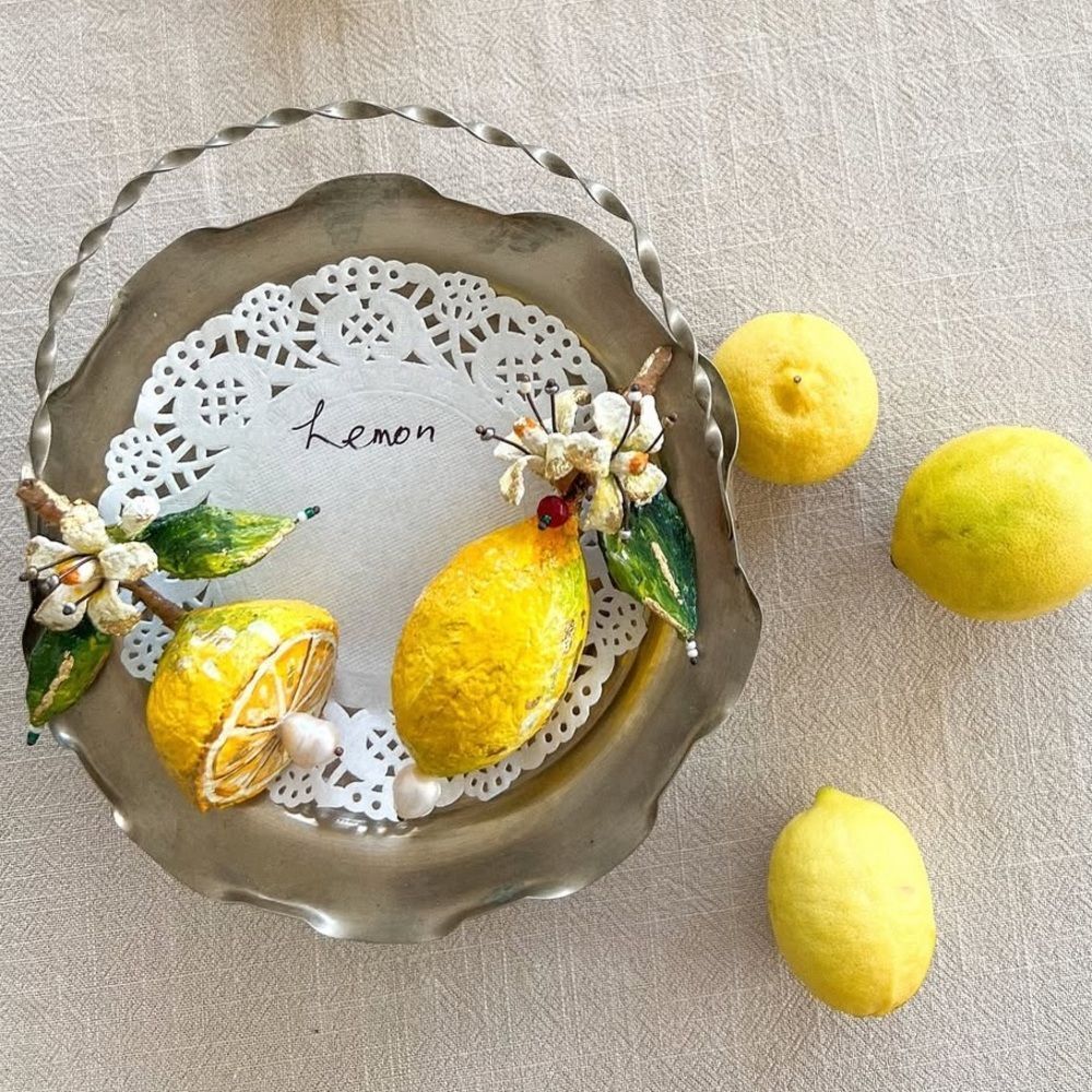 Statement Lemon Earring - image 1